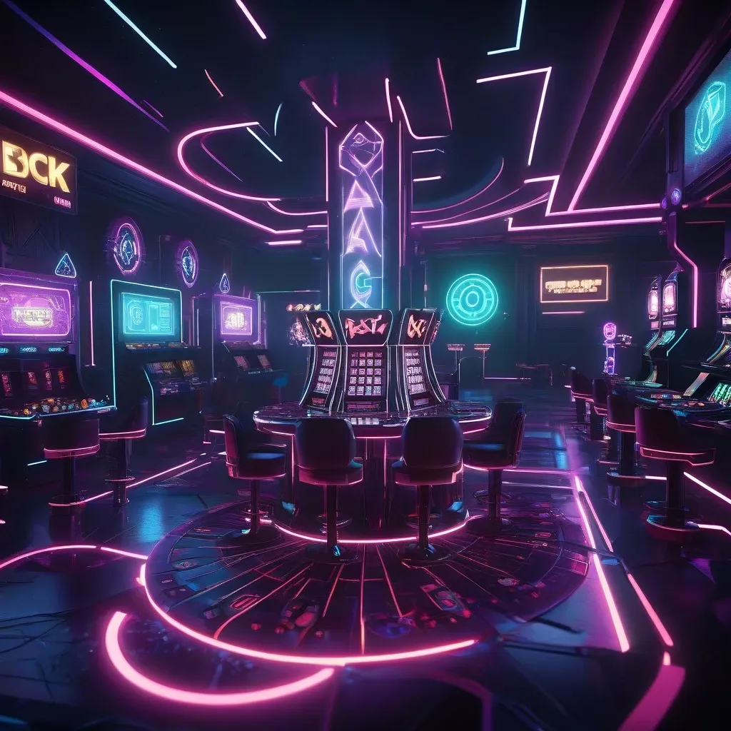 Crypto Casino Glow